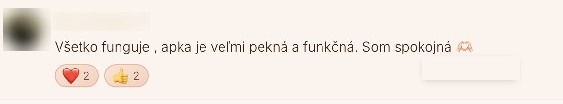 Skúsenosť členky NutriGlow Clubu z komunity v aplikácii